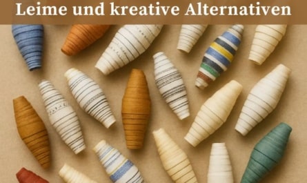 Papierperlen versiegeln – Lacke, Leime und kreative Alternativen