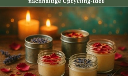 Duftwachs im Glas oder in Dosen – nachhaltige Upcycling-Idee