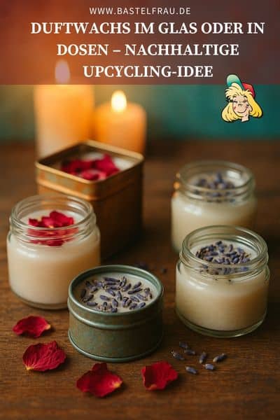 Duftwachs im Glas oder in Dosen – nachhaltige Upcycling-Idee