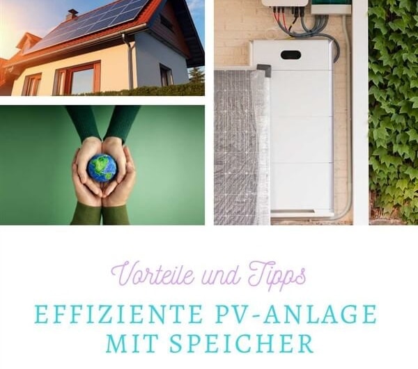 Effiziente PV-Anlage mit Speicher: Vorteile und Tipps