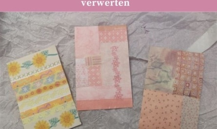 Frankenpaper – Papierreste kreativ verwerten