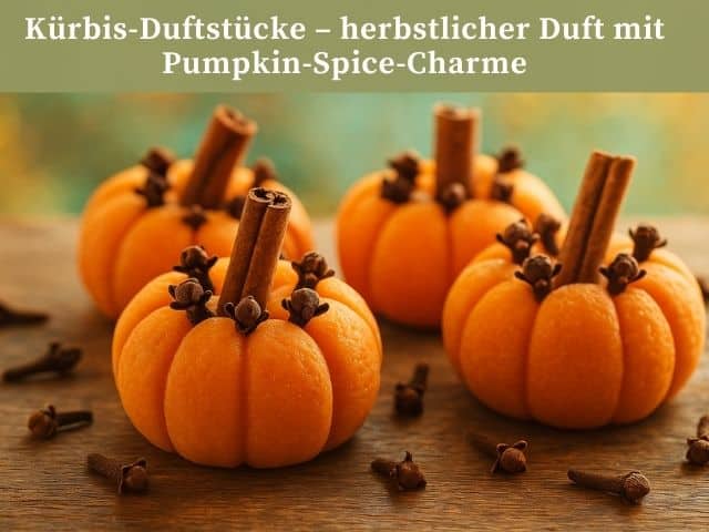 Kürbis-Duftstücke – herbstlicher Duft mit Pumpkin-Spice-Charme