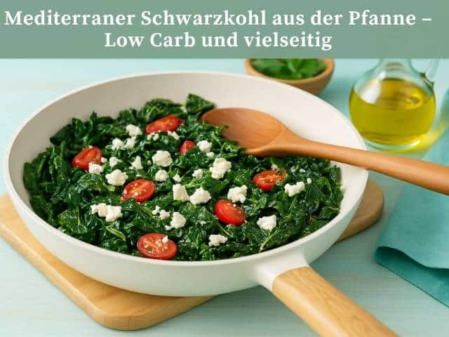 Mediterraner Schwarzkohl aus der Pfanne – Low Carb und vielseitig