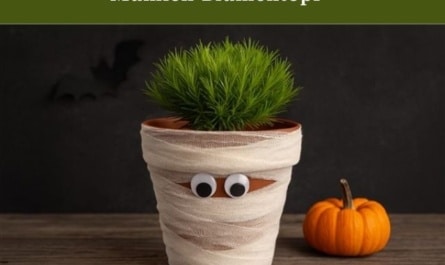 Mumienblumentopf