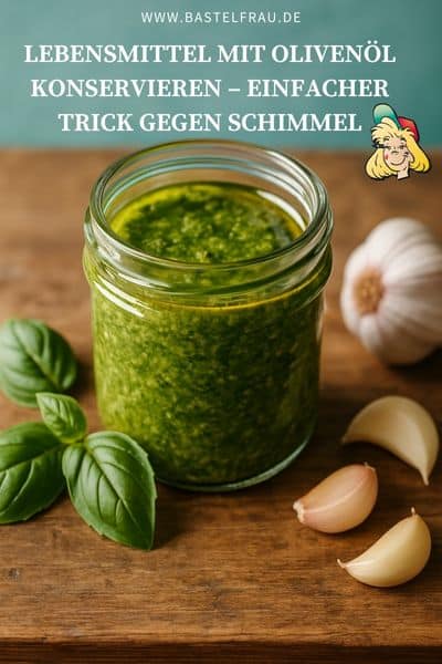 Lebensmittel mit Olivenöl konservieren – einfacher Trick gegen Schimmel
