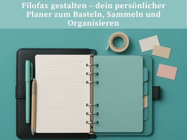 Filofax gestalten – dein persönlicher Planer zum Basteln, Sammeln und Organisieren