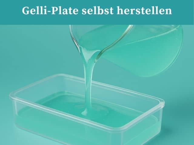 Gelli-Plate selbst herstellen