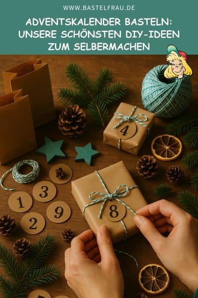 Adventskalender basteln: Die schönsten DIY-Ideen zum Selbermachen