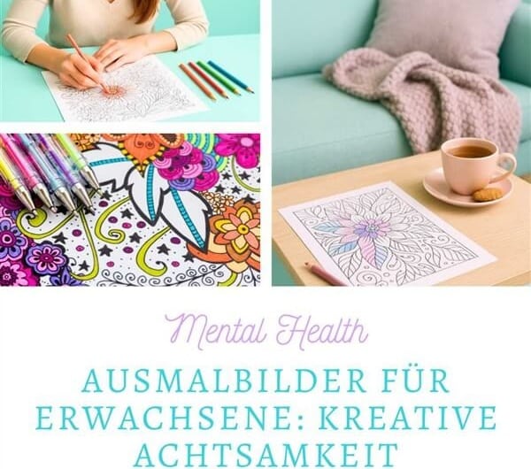 Ausmalbilder für Erwachsene: Kreative Achtsamkeit
