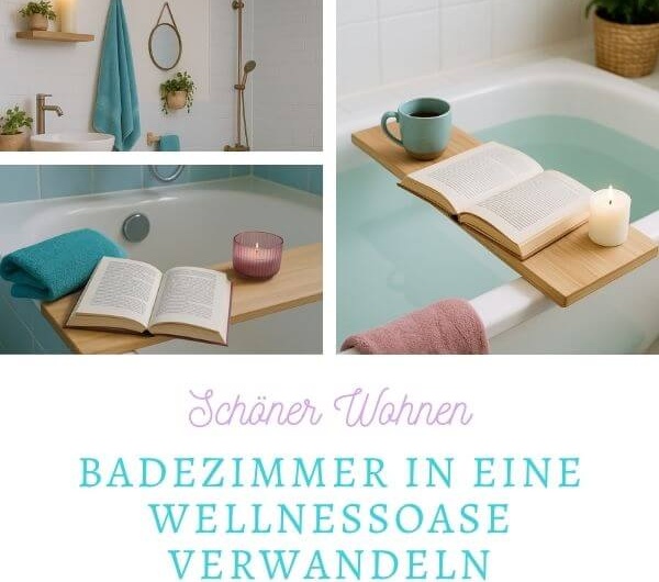Badezimmer in eine Wellnessoase verwandeln