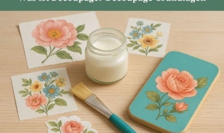 Was ist Decoupage? Decoupage Grundlagen