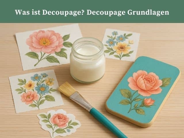 Was ist Decoupage? Decoupage Grundlagen
