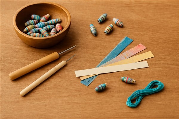 Kreative DIY-Geschenke mit Papierperlen – Bastelset