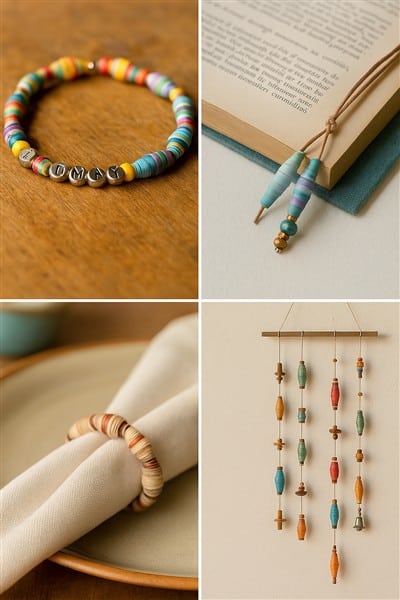 Kreative DIY-Geschenke mit Papierperlen – 10 einfache Ideen