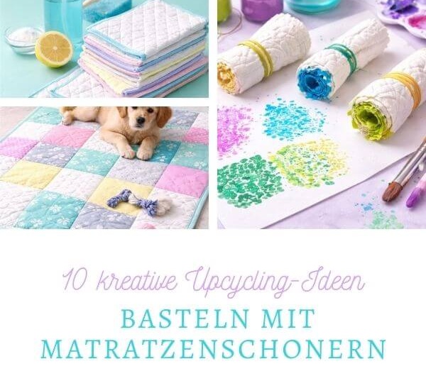 Basteln mit Matratzenschonern: 10 kreative Upcycling-Ideen