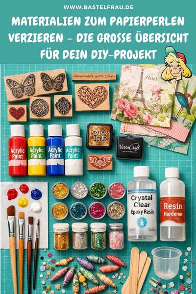 Material zum Papierperlen verzieren