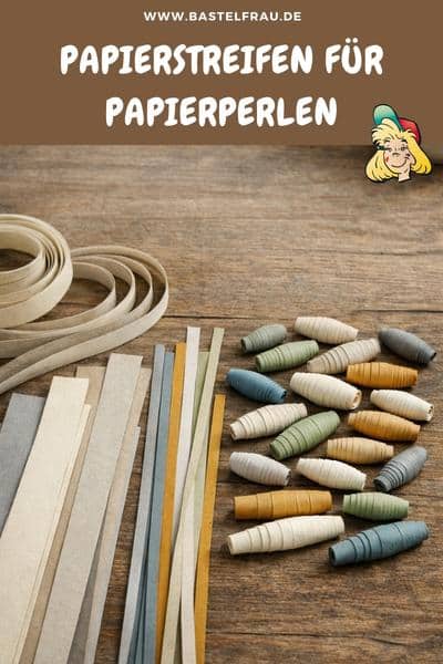 Papierstreifen für Papierperlen