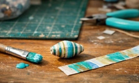 Papierperlen verzieren – kreative Techniken für besondere Oberflächen