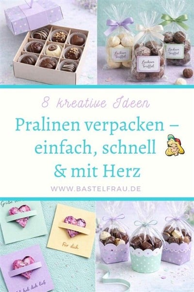 Pralinen verpacken: Pinterestbild