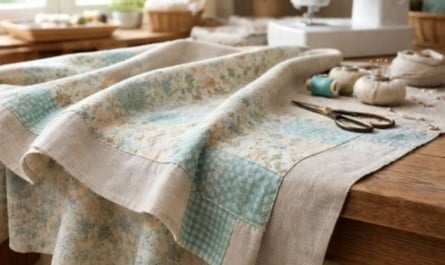 Mehrlagige Tischdecken nähen