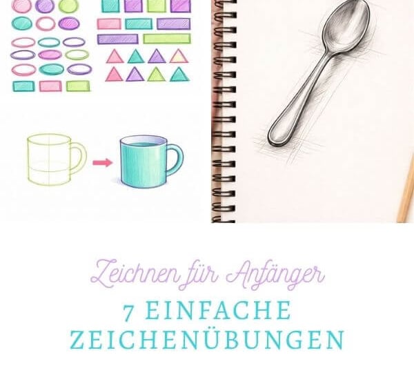 7 einfache Zeichenübungen für Anfänger, die wirklich helfen