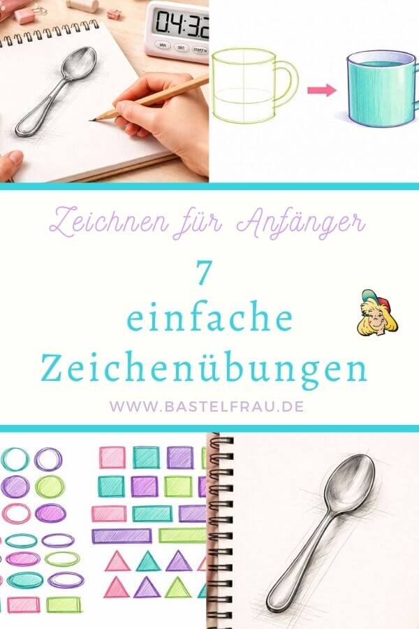 7 einfache Zeichenübungen für Anfänger, die wirklich helfen Pinterestbild