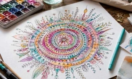 Anleitung für ein intuitives Mandala