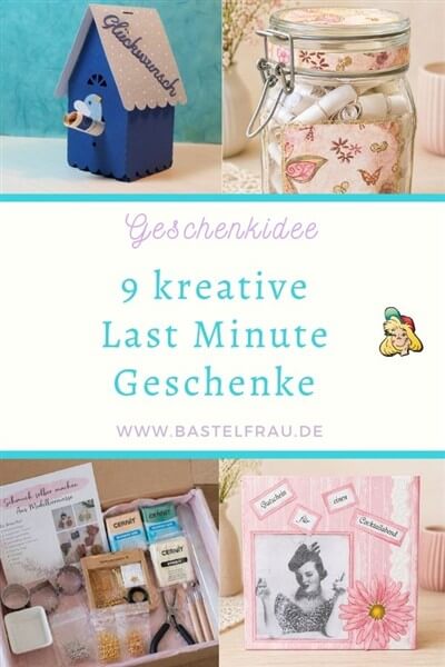 Last Minute Geschenke Pinterestbild