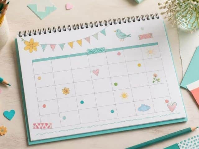 Abschiedsgeschenk für Erzieherinnen - Kalender