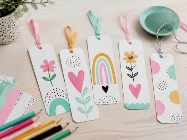 Abschiedsgeschenk für Erzieherinnen - Lesezeichen