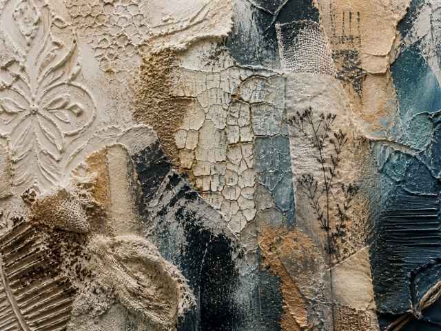 Textured Art Techniken: 12 kreative Methoden für mehr Tiefe & Ausdruck