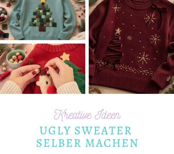 Ugly Sweater selber machen: Kreative Ideen für „hässliche“ Weihnachtspullover