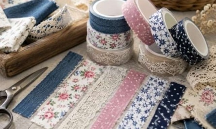 Washi Tape aus Stoff selber machen