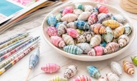 Papierperlen basteln – Ideen, Grundlagen und Techniken für Schmuck, Deko und Upcycling