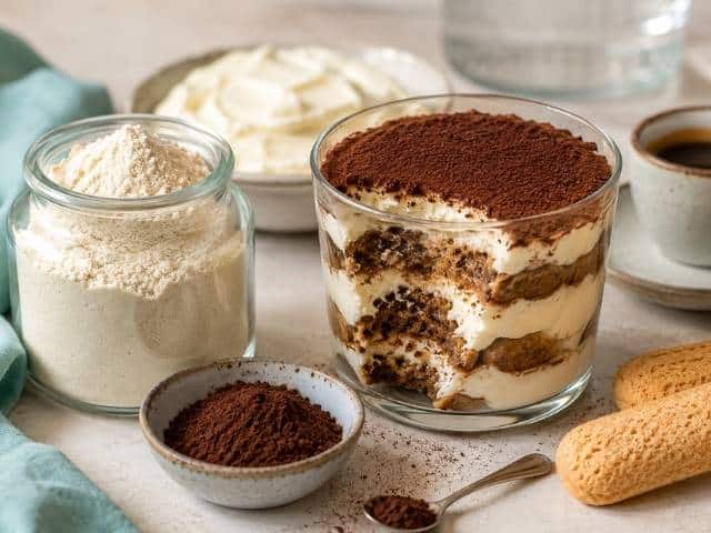 Low Carb Tiramisu Pulver selber machen