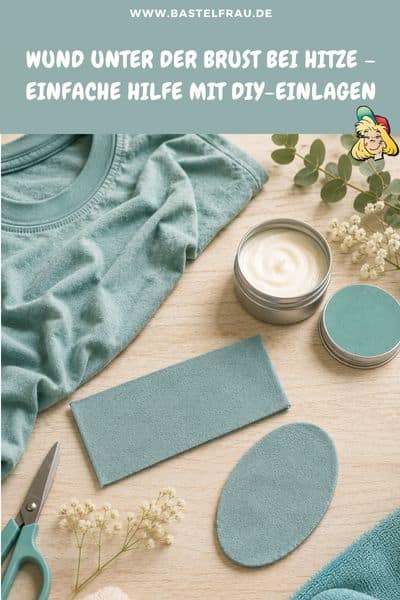 Wund unter der Brust bei Hitze – einfache Hilfe mit DIY-Einlagen