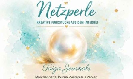 Netzperle: Taiga Journals – Art Journaling mit Papier, Farbe und Fantasie