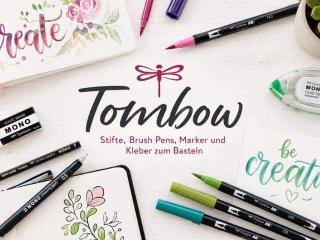 Tombow – Stifte, Brush Pens, Marker und Kleber zum Basteln