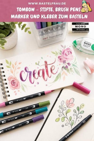 Tombow – Stifte, Brush Pens, Marker und Kleber zum Basteln