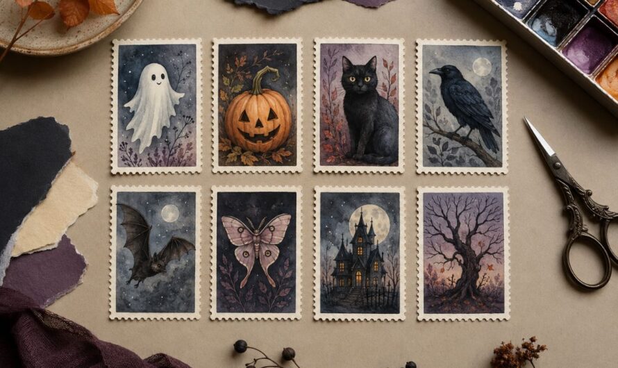 Halloween-Artistamps