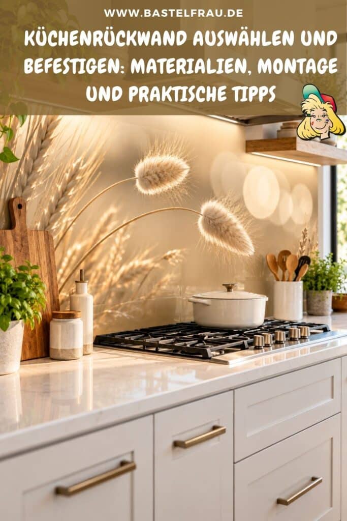 Küchenrückwand auswählen und befestigen: Materialien, Montage und praktische Tipps